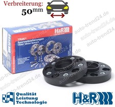 TRAK+ Spurverbreiterung schwarz DRA 50mm/Achse u.a.: BMW 5er E60, Bj. 2001-2010