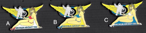 Pins pin up michelin - 3, pin's
