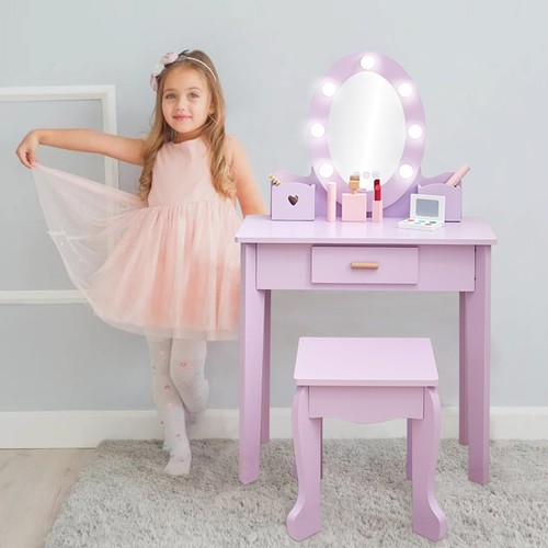 Kinder led schminktisch - led,