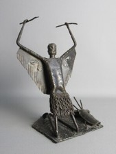 Skulptur Eisen Statue Kolonial