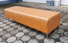 Sitzbank Leder Objektmöbel Rindsleder 45 x 150 cm