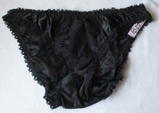 DDR Dessous Slip schwarz