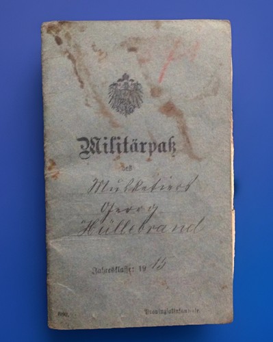 Militärpaß 1915-19