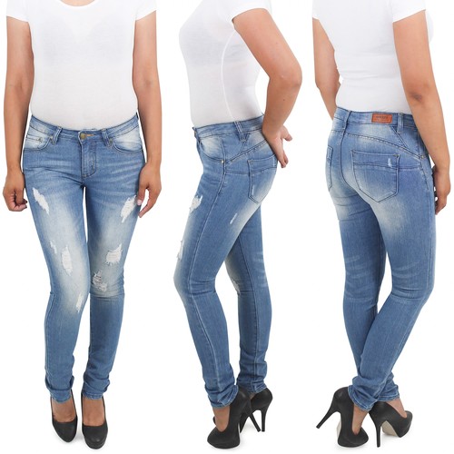 Damen skinny hüftjeans hose - damen,