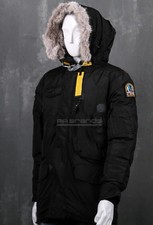 Herren Winterjacke Pelzkragen Mit Kapuze Warme Winter Mäntel Jacken Fell. Gr: M