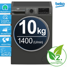 BEKO B3WFT510415M Waschmaschine Frontlader 10kg AddXtra Dampf  RO_B3WFT510415M_R