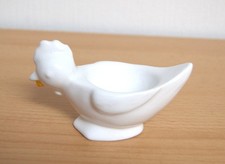 Eierbecher Boltze Huhn Hahn Keramik weiß