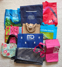 10  Taschen, Beutel, Jutebeutel, Kunststofftüten, Baumwolltaschen - z.T. Neu
