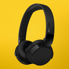 Philips Leichter Kabelloser Bluetooth On-Ear Kopfhörer - Schwarz