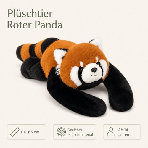Gdzaccly plüschtier roter - plüschtier,