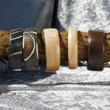 Armreifen aus Holz - Mooreiche, Robinie, Wenge