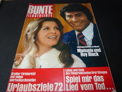 Bunte 1972 roy black und - nr.5/1972,