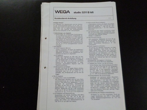 Original service manual - original,