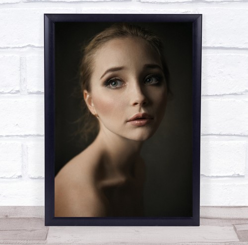 Portrait person studio model - portrait,