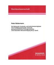 Die Haftung der Vorstands- und