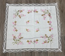 Feine Handbestickte Tischdecke