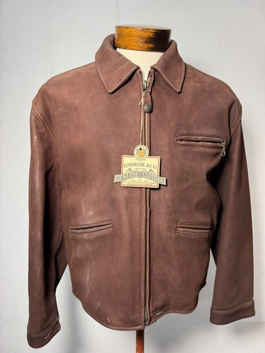 Energie braune lederjacke - co,