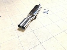 Audi A4 B5 Edelstahl Sportauspuff Endschalldämpfer ABE