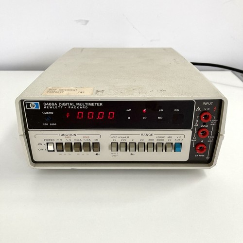 3466a digital multimeter - hp,