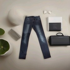 Jeans ESPRIT Five Pocket darkblue XS 34/32 + Esprit Shirt gestreift Gr. 36 2tlg