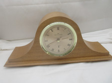 Meister Anker Quarz – Kaminuhr Tischuhr – Holz – Funkuhr – Helles Holz 560.5597