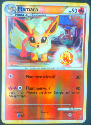 Pokemon tcg flamara - pokemon,