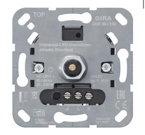 Gira 2450 universal dimmer - universal,