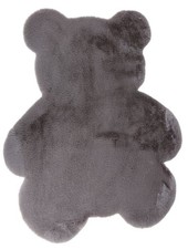 !!!B-Ware Motivteppich Bär 73x90cm Kuschelteppich superweich Mikrofaser