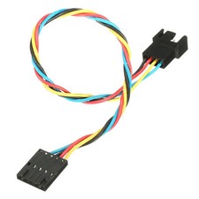 5Stk 5Pin zu 4Pin Lüfteranschluss Adapter Extension Conversion Kabel für Dell PC