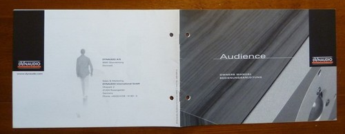 Dynaudio audience - dynaudio,