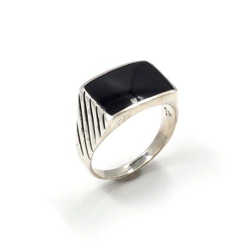 925 silber siegelring - silber,