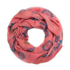 Loop Schal Melonenfarbe Sommer