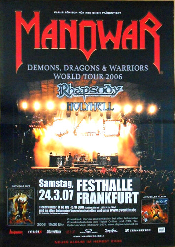 Manowar 2007 frankfurt - frankfurt,