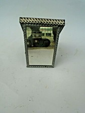 34885 Puppenstube Bilderrahmen Spiegel Kippspiegel Jugendstil 8x6cm Bilderrahmne