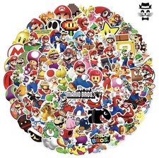 50x Super Mario Sticker Set