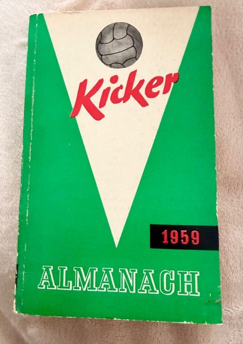 Kicker fußball almanach 1959 - kicker, fußball-almanach