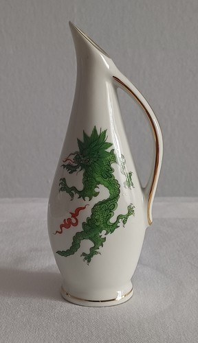 Henkelvase grüner ming drache - ming,