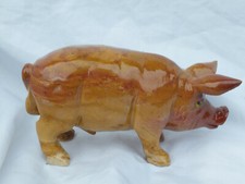 Gravur schwein speckstein - speckstein, 0,69