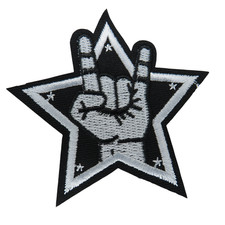 Heavy Metal Hand Aufnäher