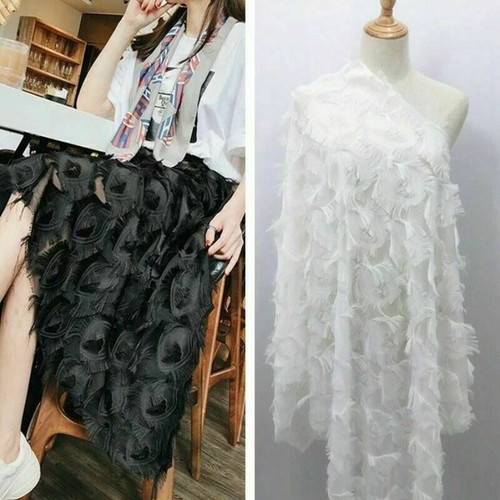 Jacquard chiffon stoff - jacquard,