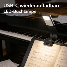 2x LED Leselampe Klemmleuchte