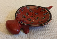 Nilpferd Schale Speckstein Hippo Schmuck Schüssel selten Souvenir 