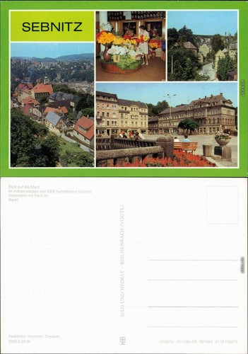 Sebnitz panorama ansicht - sebnitz, panorama-ansicht