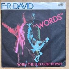 Vinyl 7" Single: F-R David