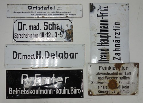 Altes emailschild posten - 7,
