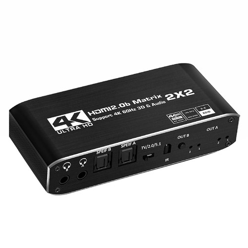 Hdmi matrix switcher 2x2 - switcher,