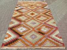 Turkish Kilim Wool Area Rugs