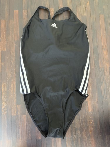 Adidas badeanzug schwarz - adidas, weiß