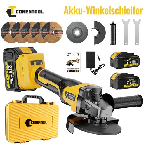 125mm 21v akku winkelschleifer - 21v,