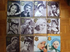 12 x Film und Frau 1951-1961 + 5 Gratishefte, Zeitschrift, Magazin Mode, Film